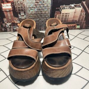 Othr Brown Platform Sandals